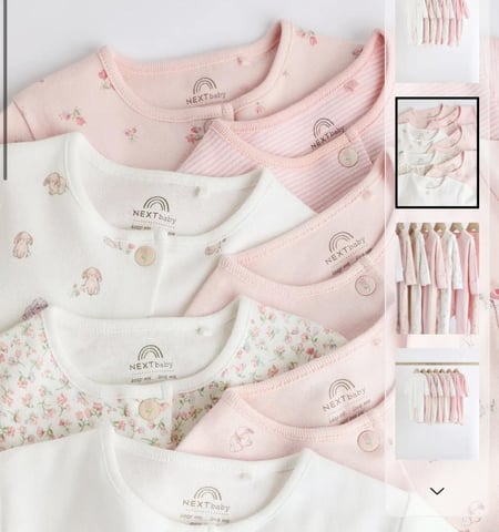 بوكس مواليد بنات +مشط بالأسم