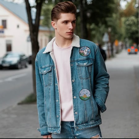 ملصق ملابس باتمان