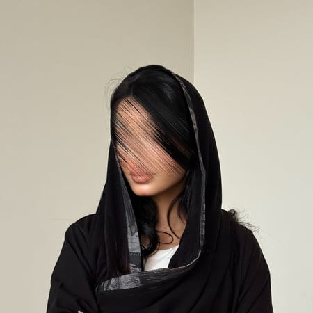 طرحة ليزر مع شرط تفته هندي مموج رمادي