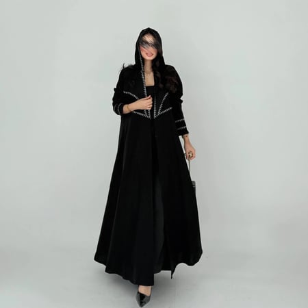 عباية كتان فخمة