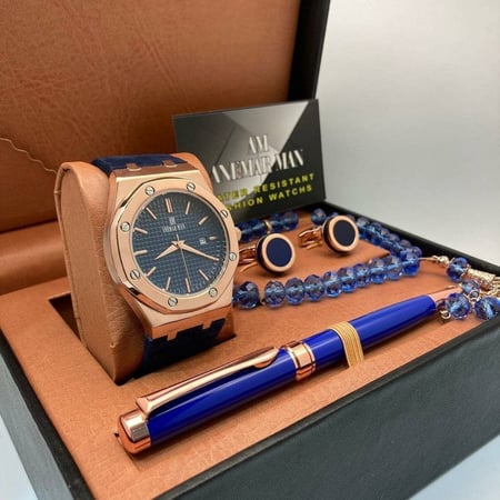 أطقم ساعات رجالية راقية بتصميم كلاسيكي مميز