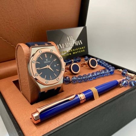 أطقم ساعات رجالية راقية بتصميم كلاسيكي مميز