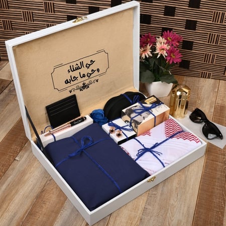 هدايا شتوية بوكس شتوي قماش شماغ الموديل  HM-456224