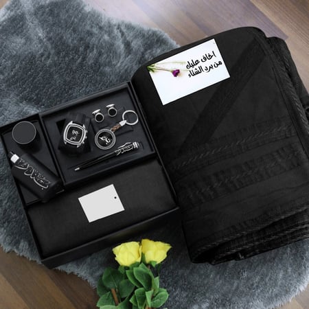 بوكس رجالي شتوي قماش شماغ فرو رجالي سلك ىالموديل HM-11100