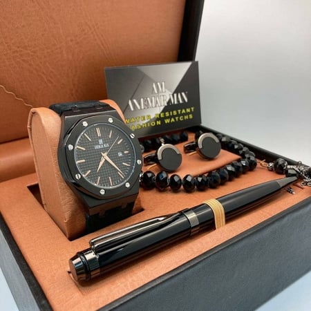 أطقم ساعات رجالية راقية بتصميم كلاسيكي مميز