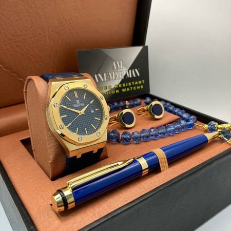 أطقم ساعات رجالية راقية بتصميم كلاسيكي مميز