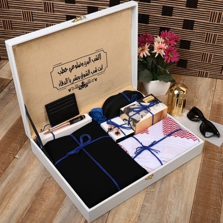 هدايا شتوية بوكس شتوي قماش شماغ الموديل  HM-456224