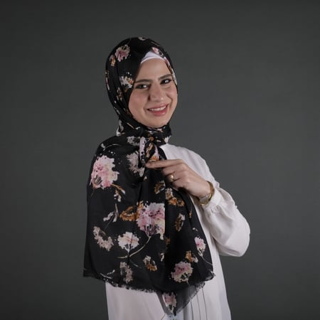 طرحة قطن شهري شال مورد