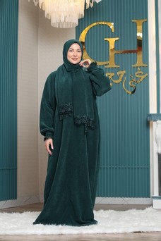 شرشف صلاة غنى حجاب مصوف شتوي