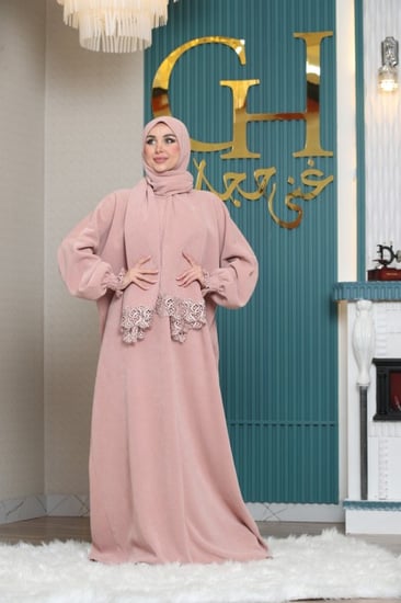 شرشف صلاة غنى حجاب مصوف شتوي