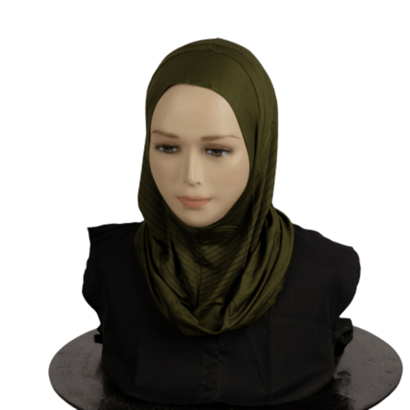 حجاب رياضي قطن قطعة واحدة