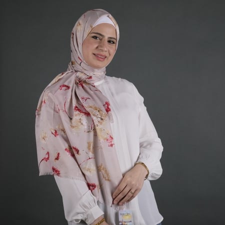 طرحة قطن شهري شال مورد