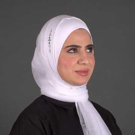 طرحة كشمير كويتي بستراس