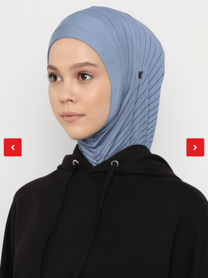 حجاب رياضي قطن قطعة واحدة