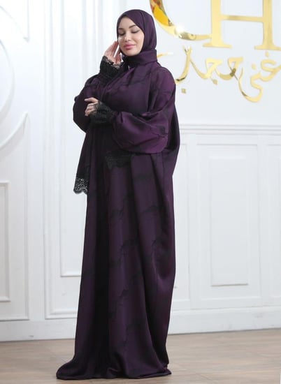 شرشف صلاة غنى حجاب ساتان مجكر