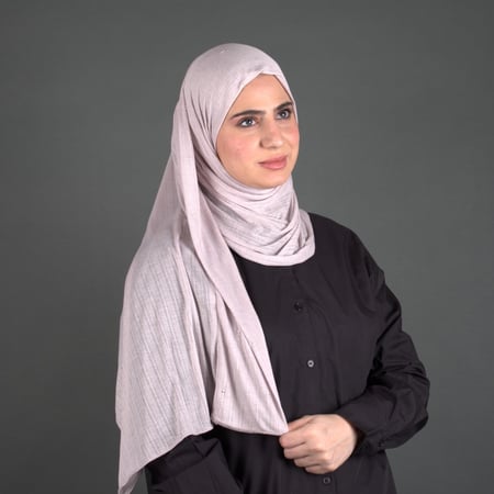 حجاب جاهز كويتي لولوا بستراس