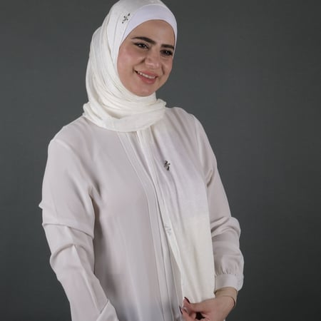 طرحة نايا قطن بستراس