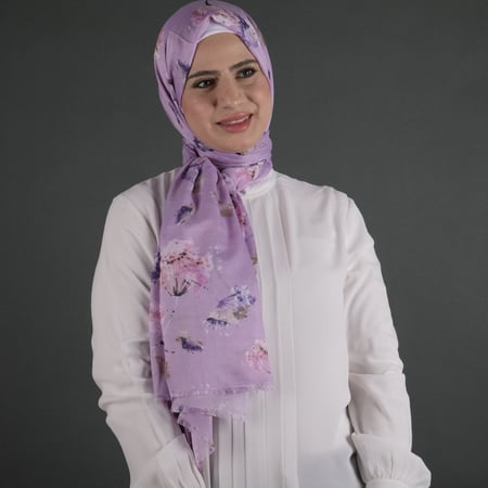 طرحة قطن شهري شال مورد