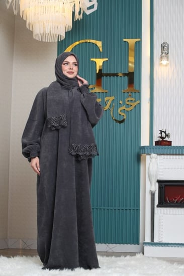 شرشف صلاة غنى حجاب مصوف شتوي