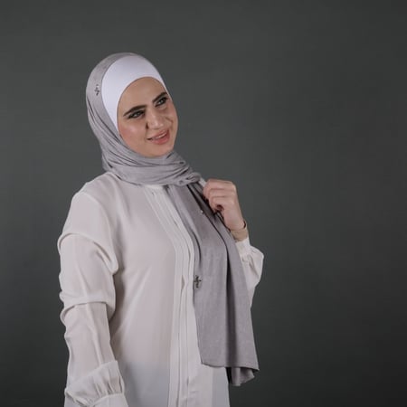 طرحة نايا قطن بستراس