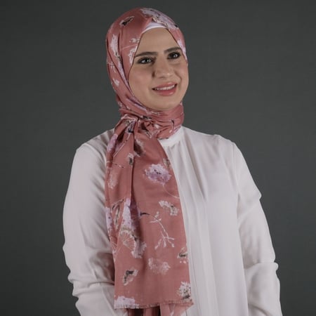 طرحة قطن شهري شال مورد