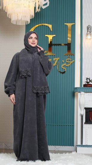 شرشف صلاة غنى حجاب مصوف شتوي