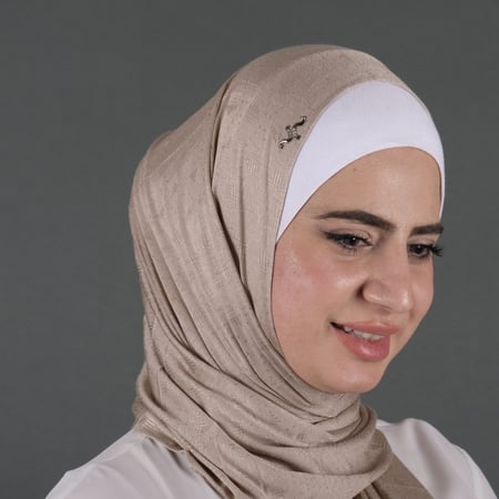 طرحة نايا قطن بستراس