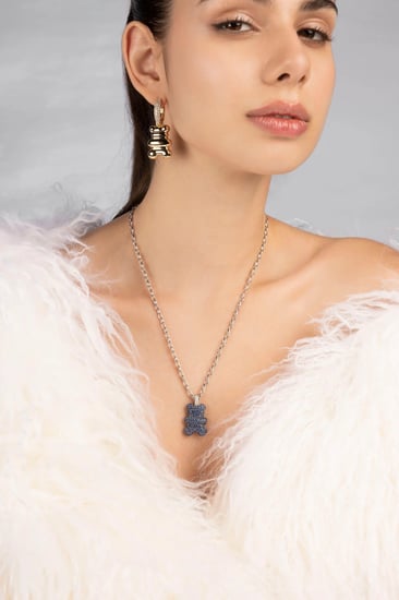 APM Monaco |  yummy | Sterling Silver | Master Baba Yummy Bear Adjustable Chain Necklace