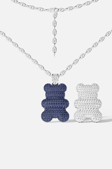 APM Monaco |  yummy | Sterling Silver | Master Baba Yummy Bear Adjustable Chain Necklace
