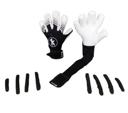قفازات كيبر ون مع رباط مطاط طويل Keeper one GK GLOVES