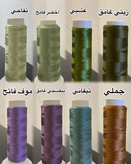 فستان مع تطريز لياقة