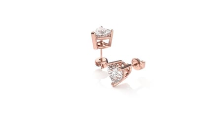HRT 0.50 pointer of LOVE CVD earrings