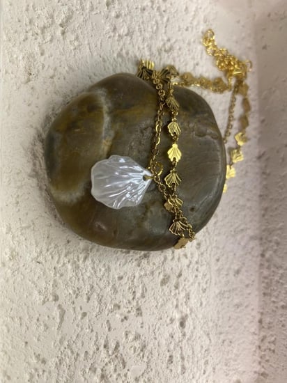 خلخال ذهبي مع صدفه (004)