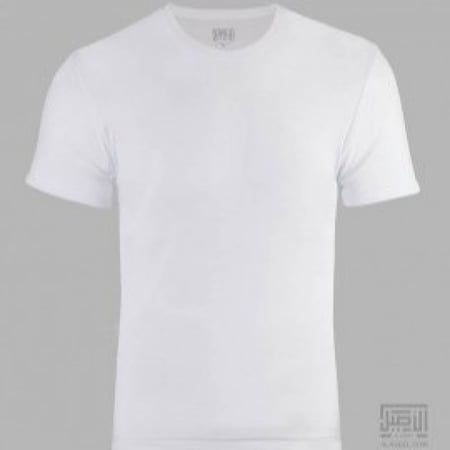 6 فنايل رجالى نصف كم دائرى الأصيل