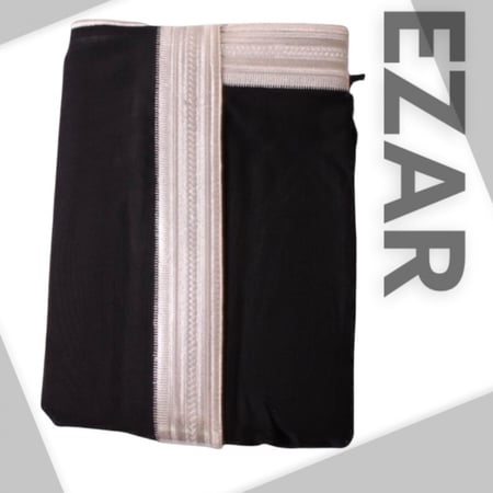 مشلح ملكي اسود فضي