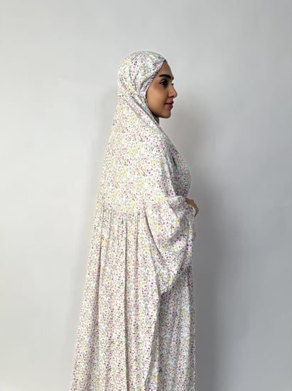 جلال صلاة 1 قطعة كم مطاط | Prayer Dress 1 Part Rubber Sleeve
