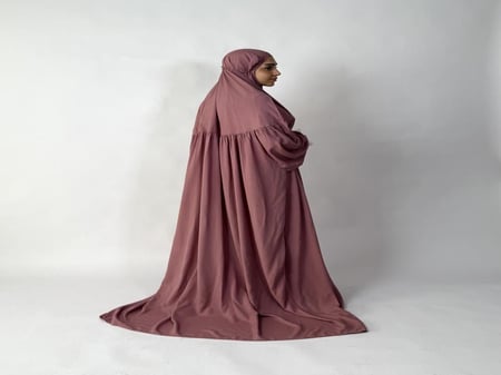 جلال صلاة 1 قطعة كم دانتيل | Prayer Dress 1 Part Lace Sleeve