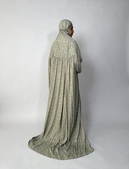جلال صلاة 1 قطعة كم دانتيل | Prayer Dress 1 Part Lace Sleeve