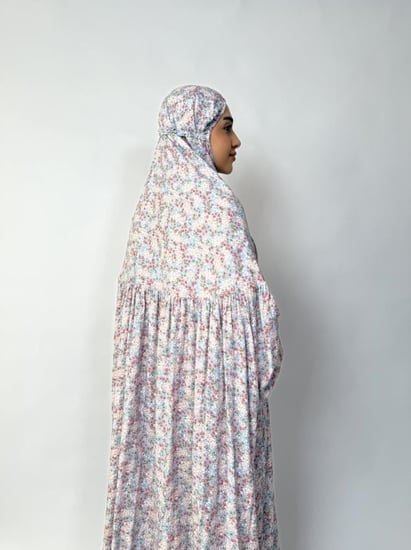 جلال صلاة 1 قطعة كم مطاط | Prayer Dress 1 Part Rubber Sleeve