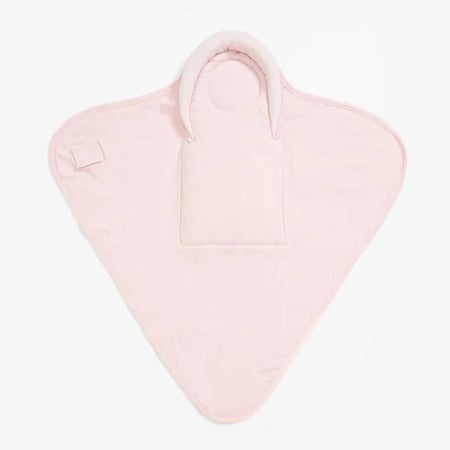 كيس نوم لاصق قطني - وردي