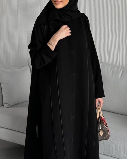 عباية ستر قيطان بأزرار