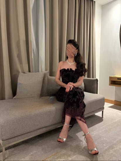 فستان سهرة مترف كلفه وباربي