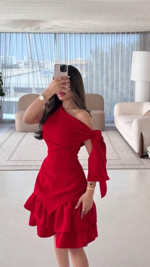 فستان قصير للعيد