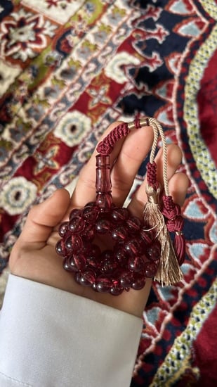 سبحة زعفران- خراطه ياسين