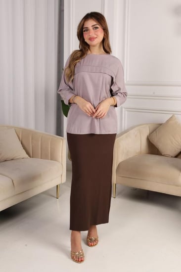 بلوزة قصة واسعه
