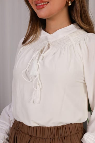 بلوزة سكري بخمامة ناعمة وبارده