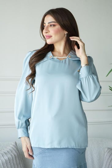 بلوزه اكسسوار رقبه