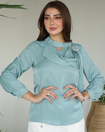 بلوزة قطن ناعم