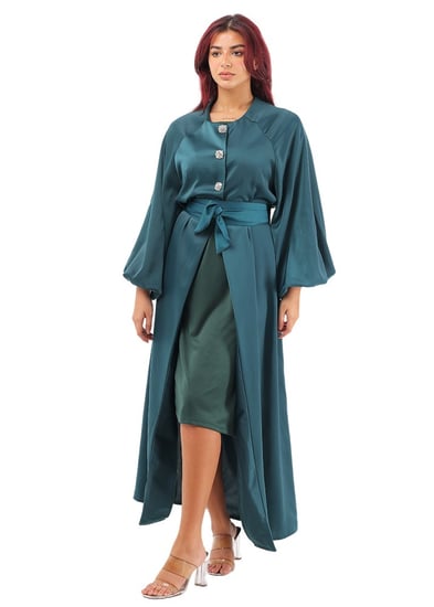 جلابية نسائية بالون تركواز