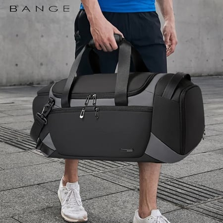 2022BANGE جديد متعدد الوظائف تخصيص عالية الجودة للجنسين الرياضة مقاوم للماء الصالة الرياضية الأمتعة حقائب السفر حقائب السفر